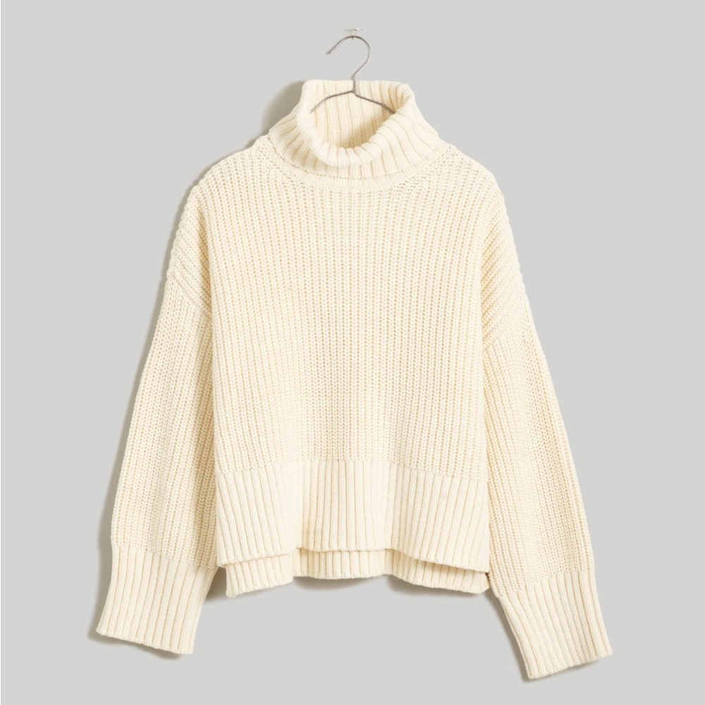 Cozy Cream Turtleneck Sweater